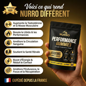 NURRO™ Performance Gummies — Formule 6-en-1 (Formule Améliorée)